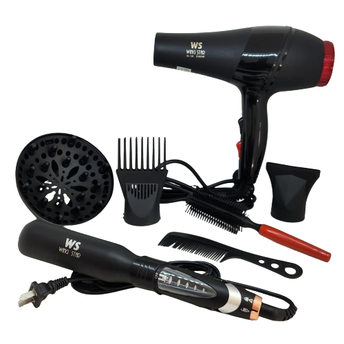 Foto 2 | Kit Belleza Plancha Con Secadora Sn7729