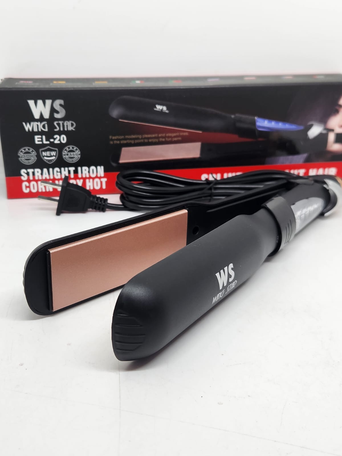 Foto 4 pulgar | Kit Belleza Plancha Con Secadora Sn7729