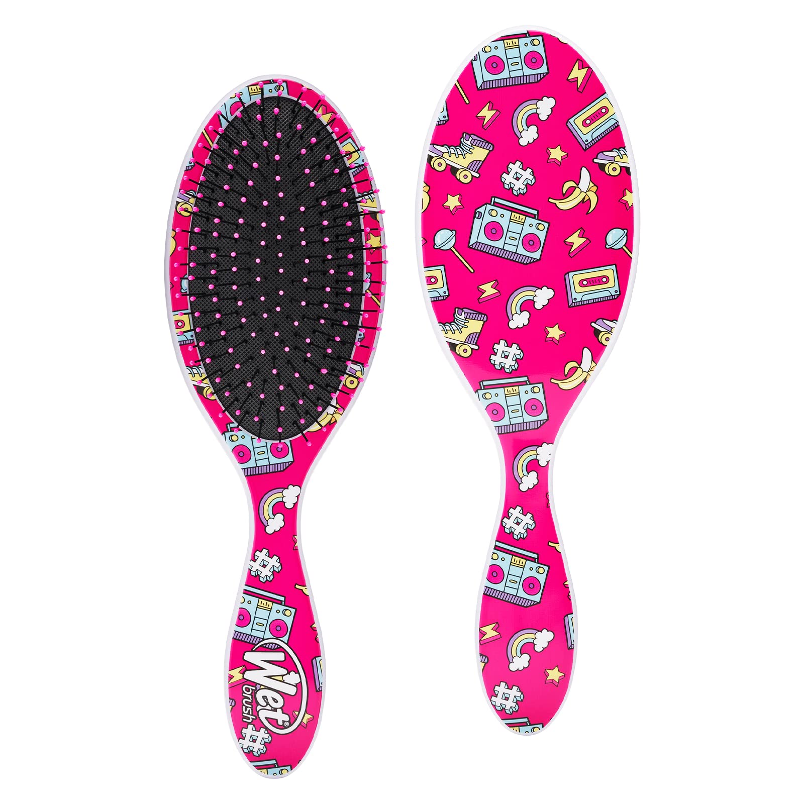Cepillo De Pelo Wet Brush Original Detangler Radio Happy Hair - Venta Internacional. $335