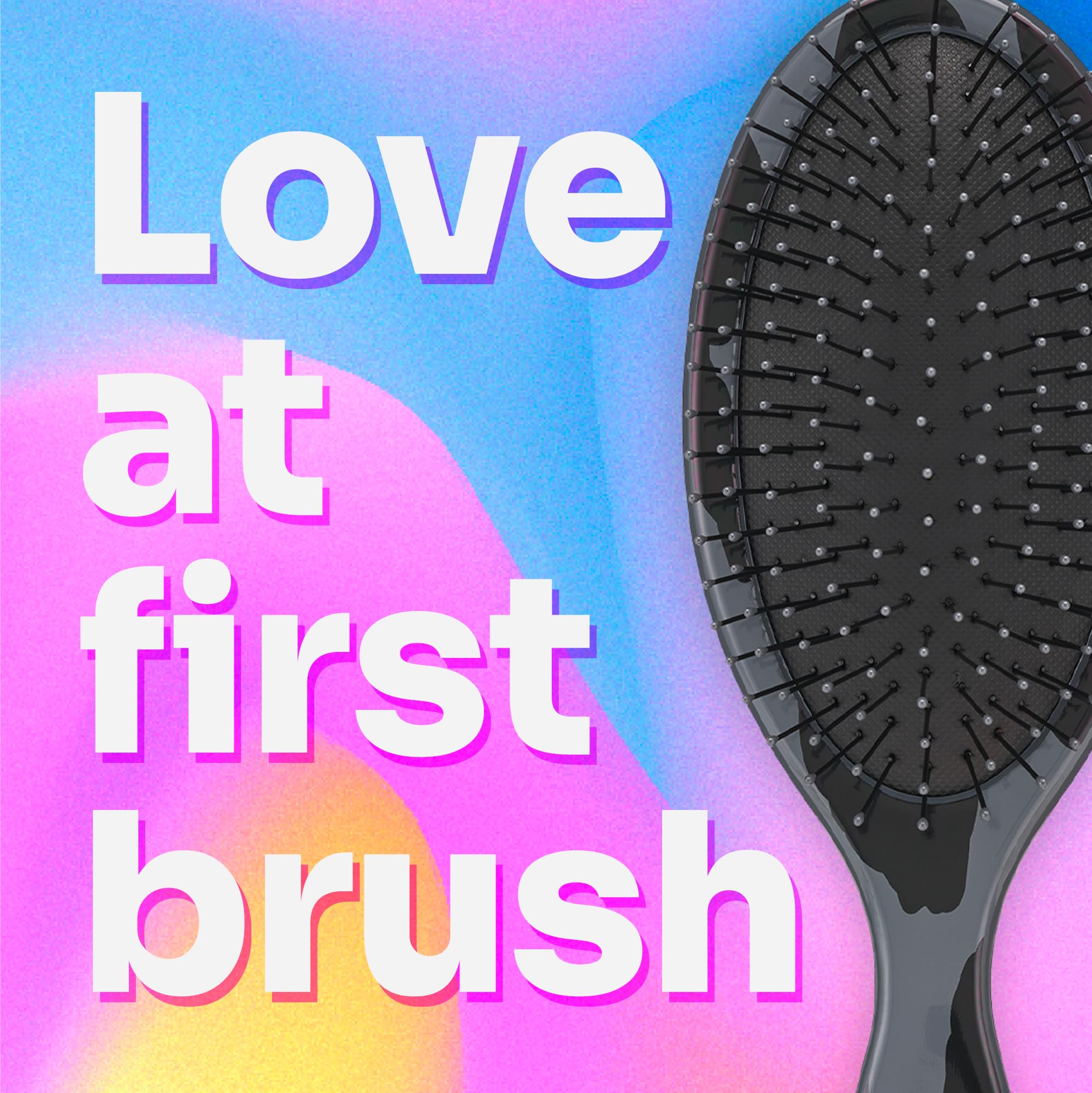 Foto 3 | Cepillo De Pelo Wet Brush Original Detangler Dark Grey Leopard - Venta Internacional.