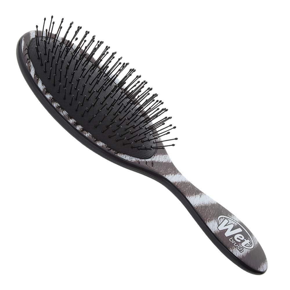 Cepillo De Pelo Wet Brush Original Detangler Tan Leopard - Venta Internacional.