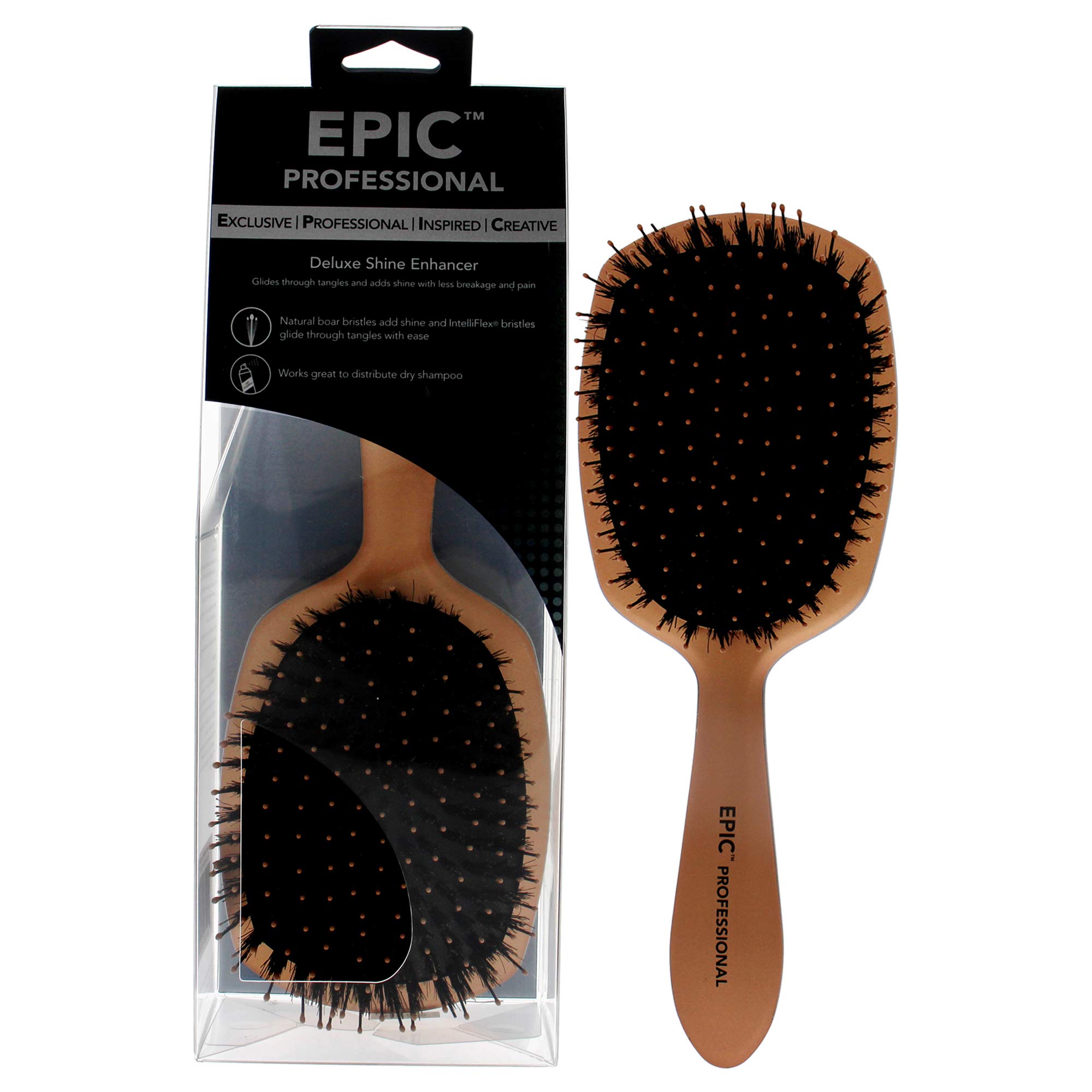 Foto 2 pulgar | Brush Wet Brush Pro Epic Deluxe Shine Enhancer, Oro Rosa - Venta Internacional.