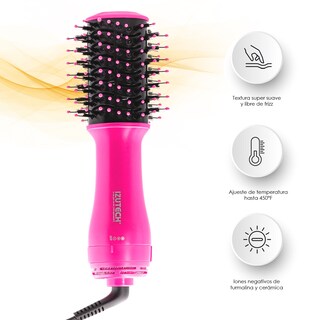 Foto 2 | Cepillo Secador De Cabello Y Dar Volumen Izutech Portátil