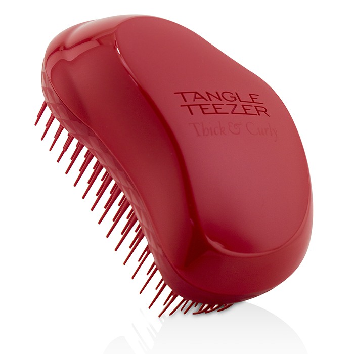 Foto 6 pulgar | Cepillo De Pelo Tangle Teezer, Grueso Y Rizado, Desenredante Para Salsa, Rojo - Venta Internacional.