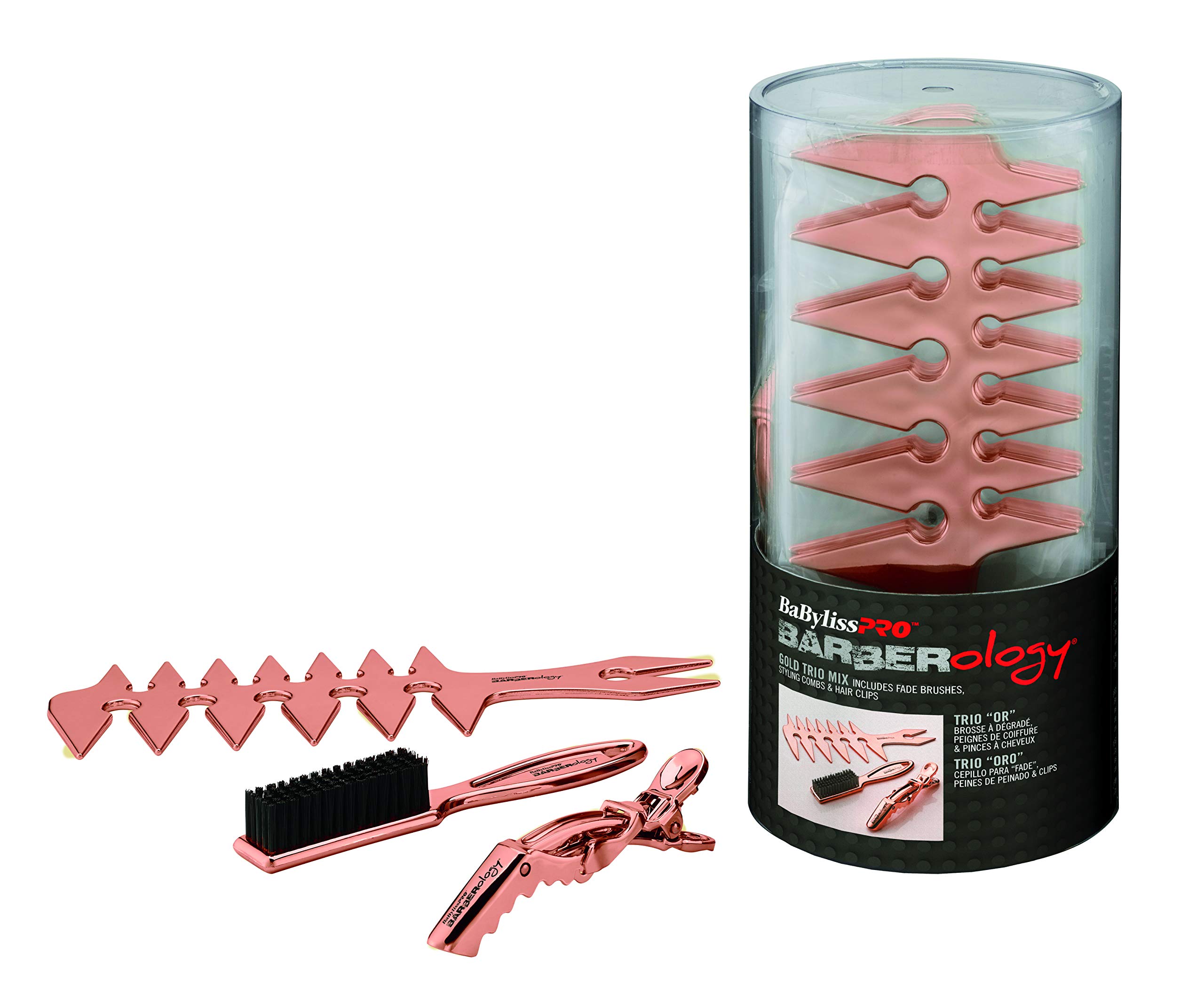 Paquete de Cubos Babylisspro Barberology Rosefx Trío Mix De Accessory - Venta Internacional