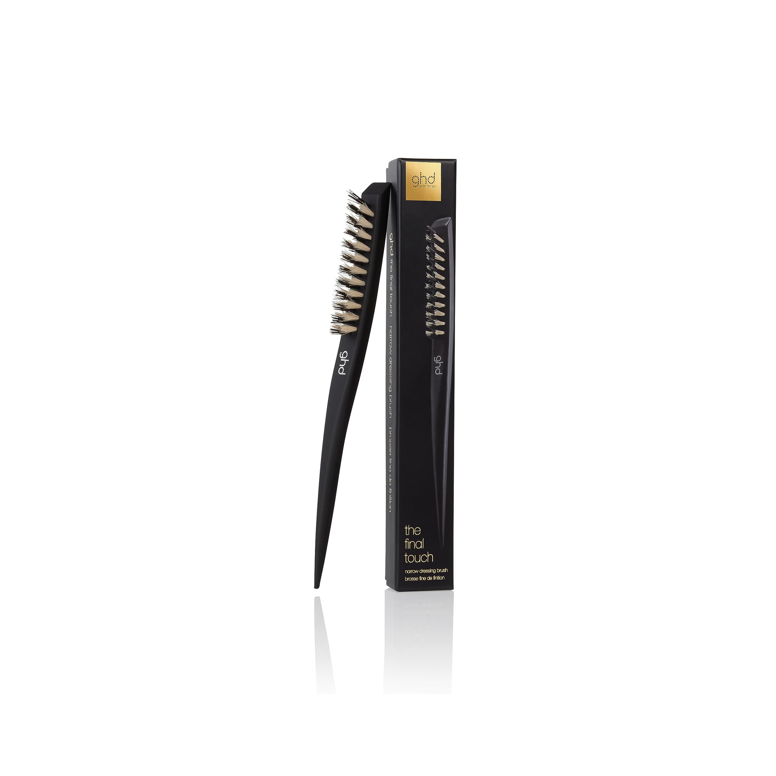 Brocha Para Vestir Ghd The Final Touch Narrow Con Cerdas De Jabalí - Venta Internacional.