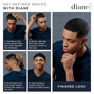 Foto 4 | Brocha De Peinado Diane Con Cerdas De 100% Nailon Para Hombres Y Barberos - Venta Internacional.