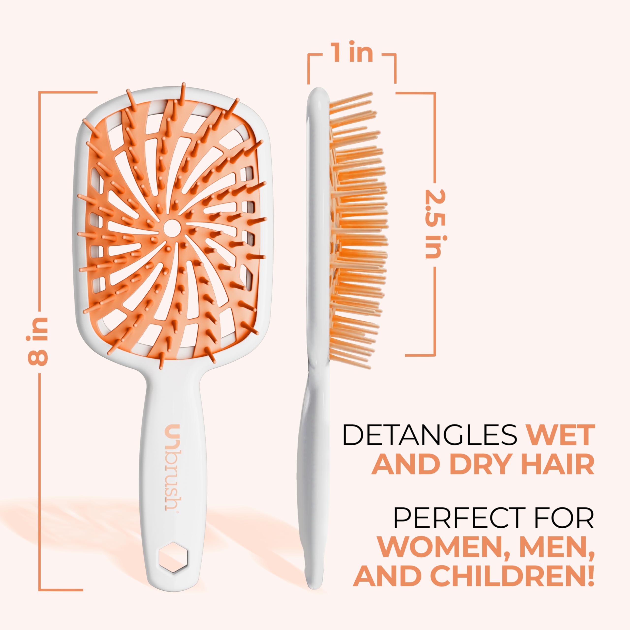 Foto 5 pulgar | Cepillo Desenredante Fhi Heat Unbrush Plus Para Cabello Húmedo O Seco - Venta Internacional.