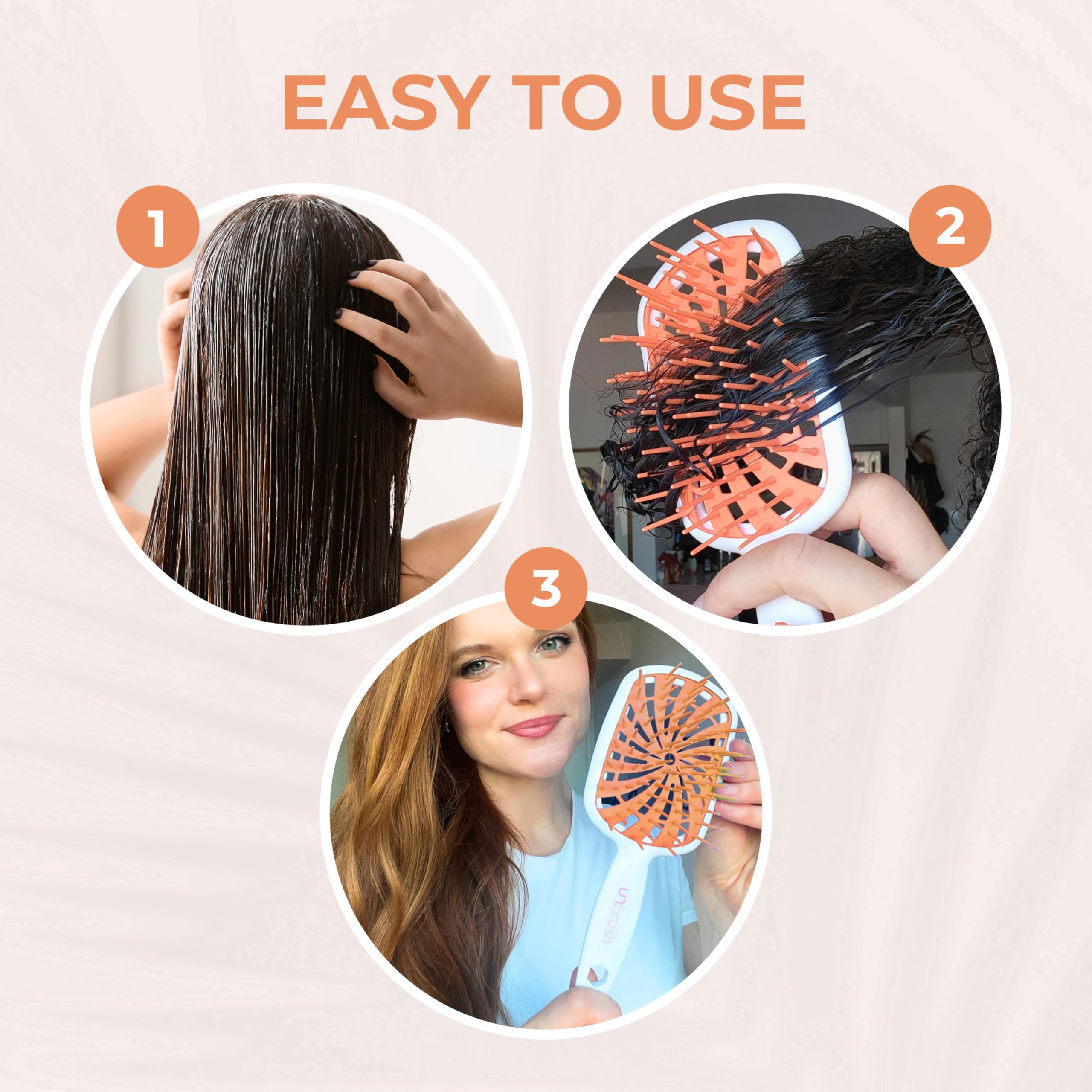 Foto 8 pulgar | Cepillo Desenredante Fhi Heat Unbrush Plus Para Cabello Húmedo O Seco - Venta Internacional.