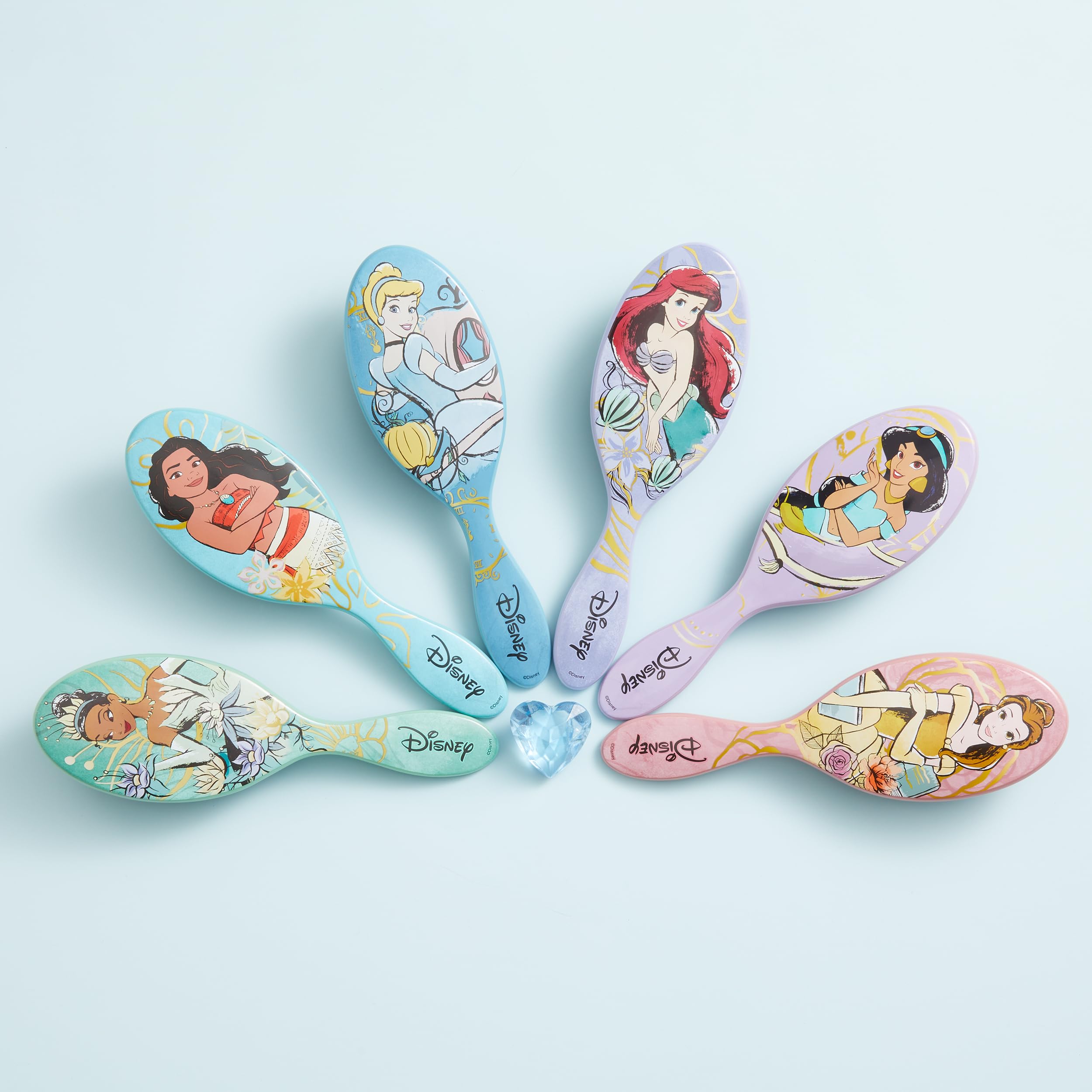 Foto 6 pulgar | Cepillo De Pelo Wet Brush Disney Original Detangler Cinderella - Venta Internacional.