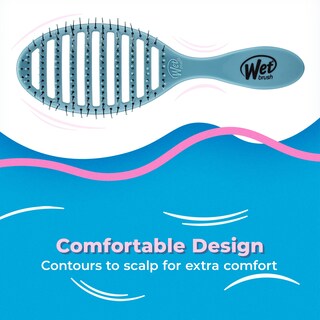 Foto 6 | Cepillo Para Cabello Húmedo, Secado Rápido, Azul Ártico, Diseño Ventilado - Venta Internacional.