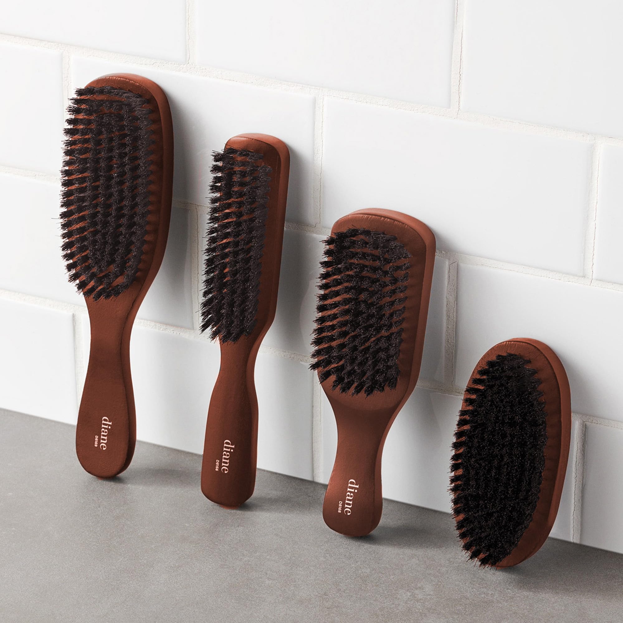 Foto 6 pulgar | Cerdas De Jabalí Wave Brush Diane Reforzadas Para Hombres Y Barberos - Venta Internacional.