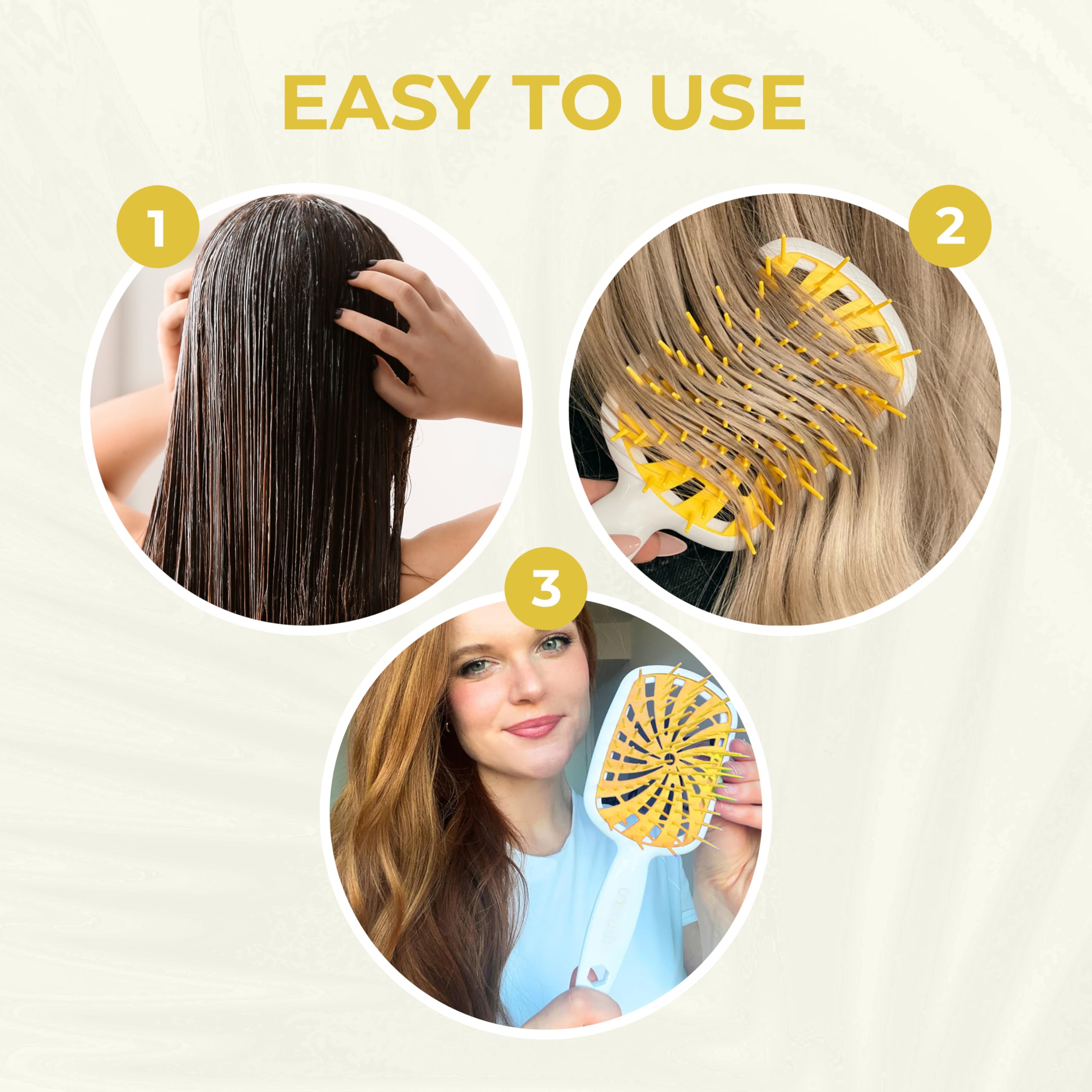 Foto 7 | Cepillo Desenredante Fhi Heat Unbrush Plus Para Cabello Húmedo O Seco - Venta Internacional.