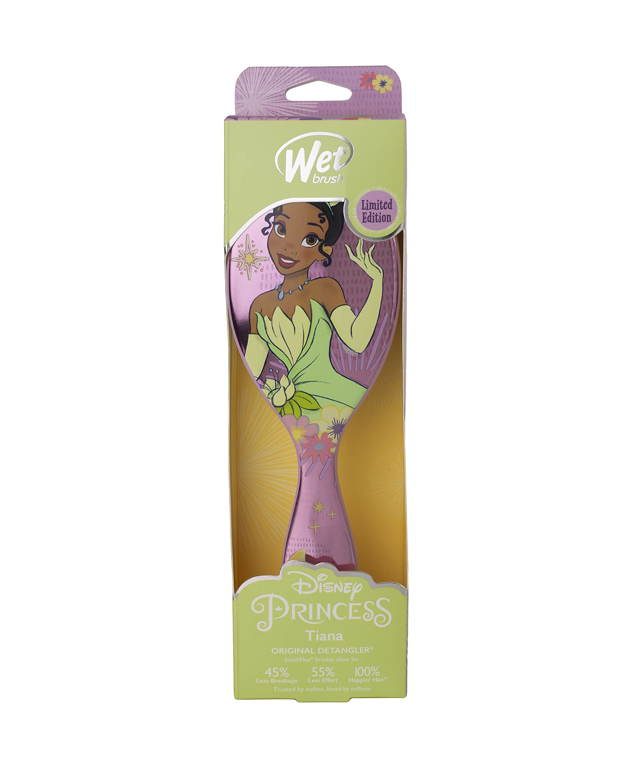 Foto 5 pulgar | Brush Wet Brush Disney Original Detangler Tiana, Color Morado Claro - Venta Internacional.