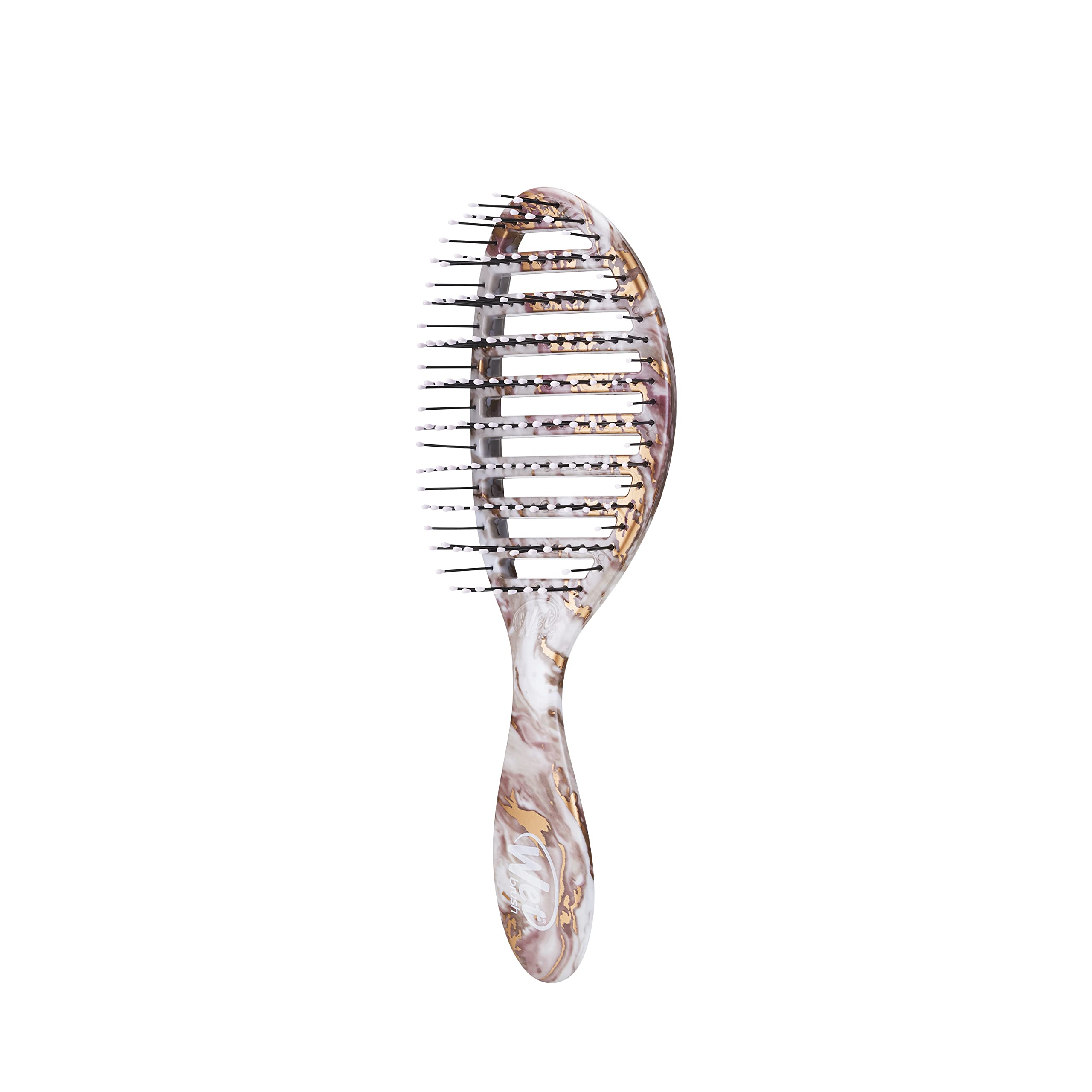 Foto 4 pulgar | Cepillo Para El Cabello, Cepillo Húmedo, Secado Rápido, Bronce Metalizado, Mármol - Venta Internacional.