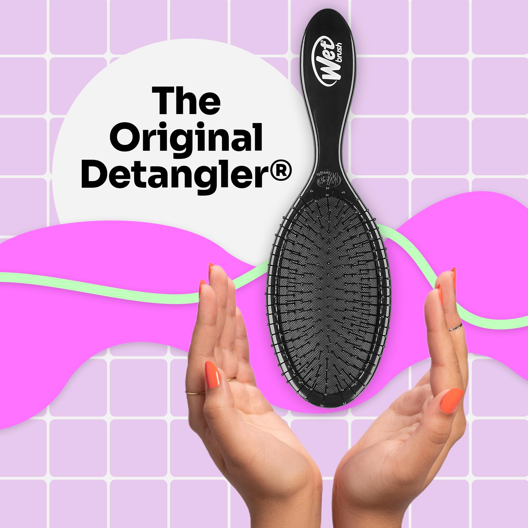 Foto 2 | Cepillo De Pelo Wet Brush Original Detangler Diamond - Venta Internacional.