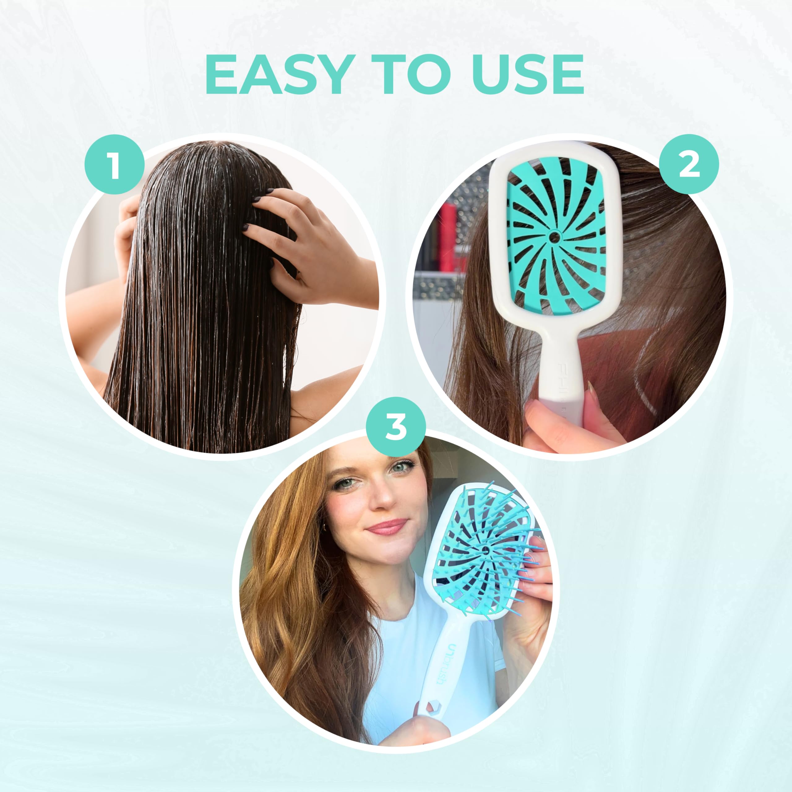 Foto 7 | Cepillo Desenredante Fhi Heat Unbrush Plus Para Cabello Húmedo O Seco - Venta Internacional.