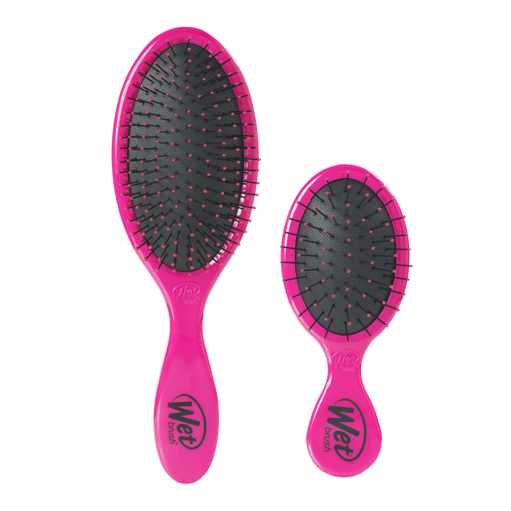 Foto 2 pulgar | Set De Cepillos Para El Cabello Wet Brush Detangling Original Y Mini Pink - Venta Internacional.