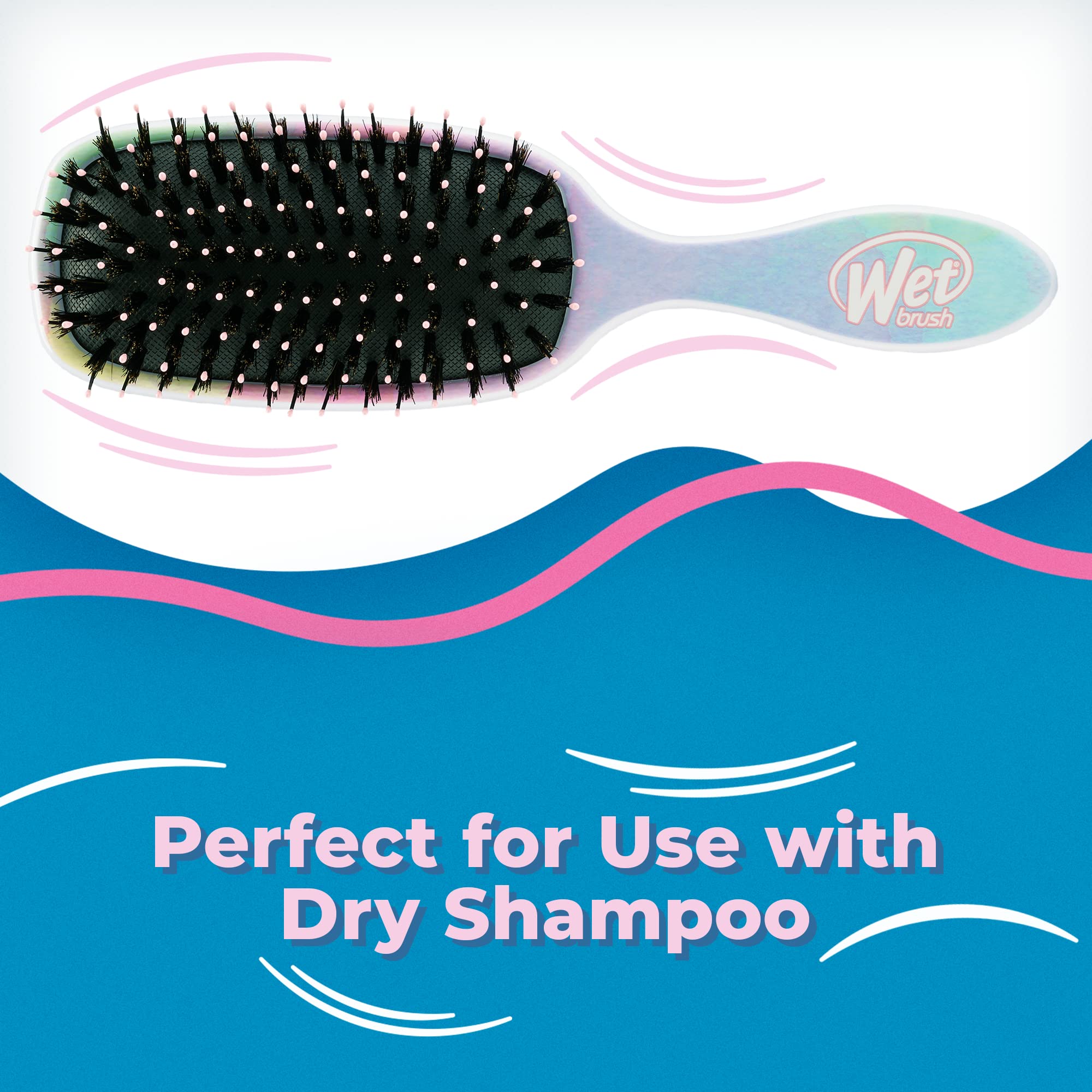 Foto 6 | Paddle Brush Wet Brush Wet Brush, Potenciador Del Brillo Con Aceite De Argán Natural - Venta Internacional.