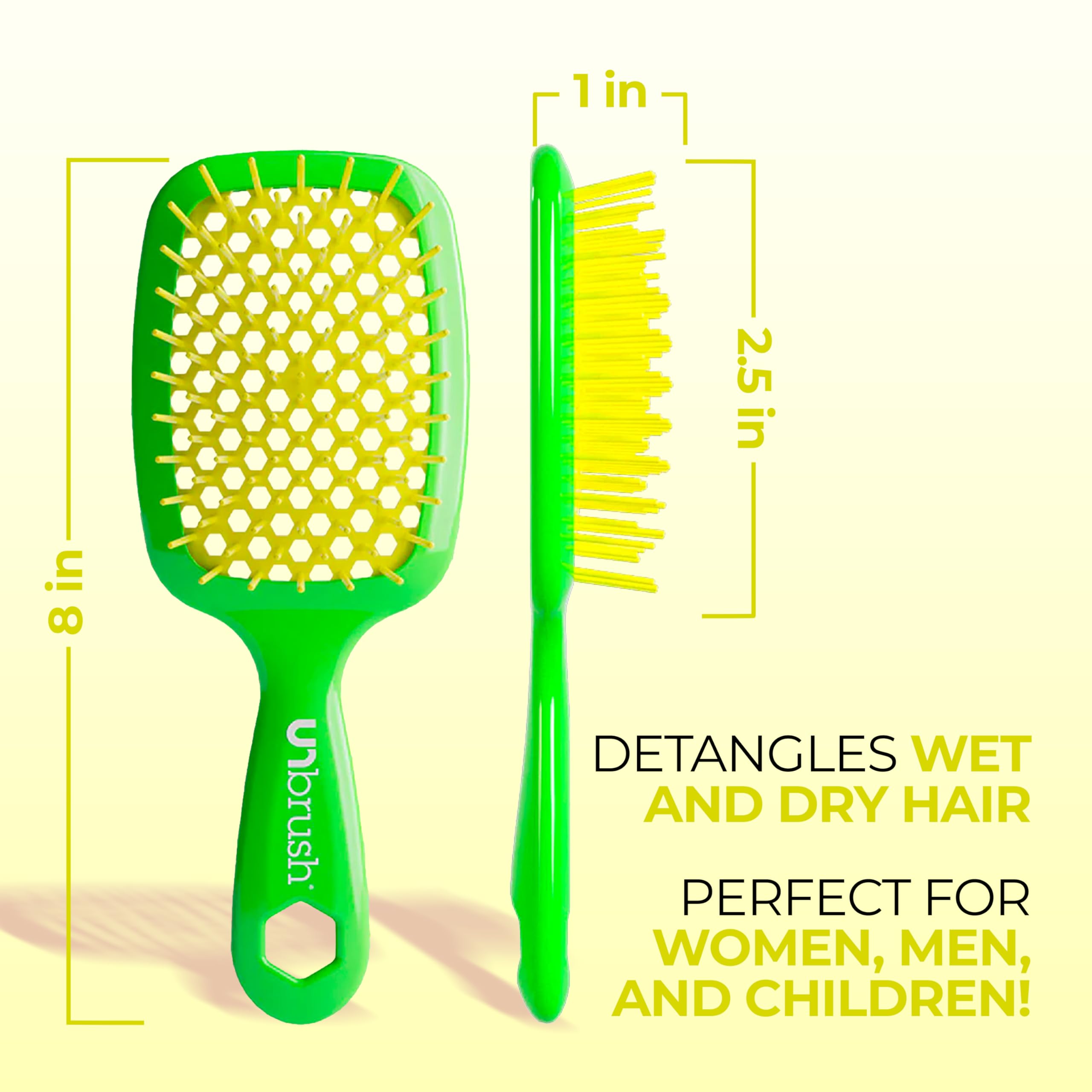 Foto 5 pulgar | Cepillo Desenredante Fhi Heat Unbrush Para Todo El Cabello Húmedo O Seco - Venta Internacional.