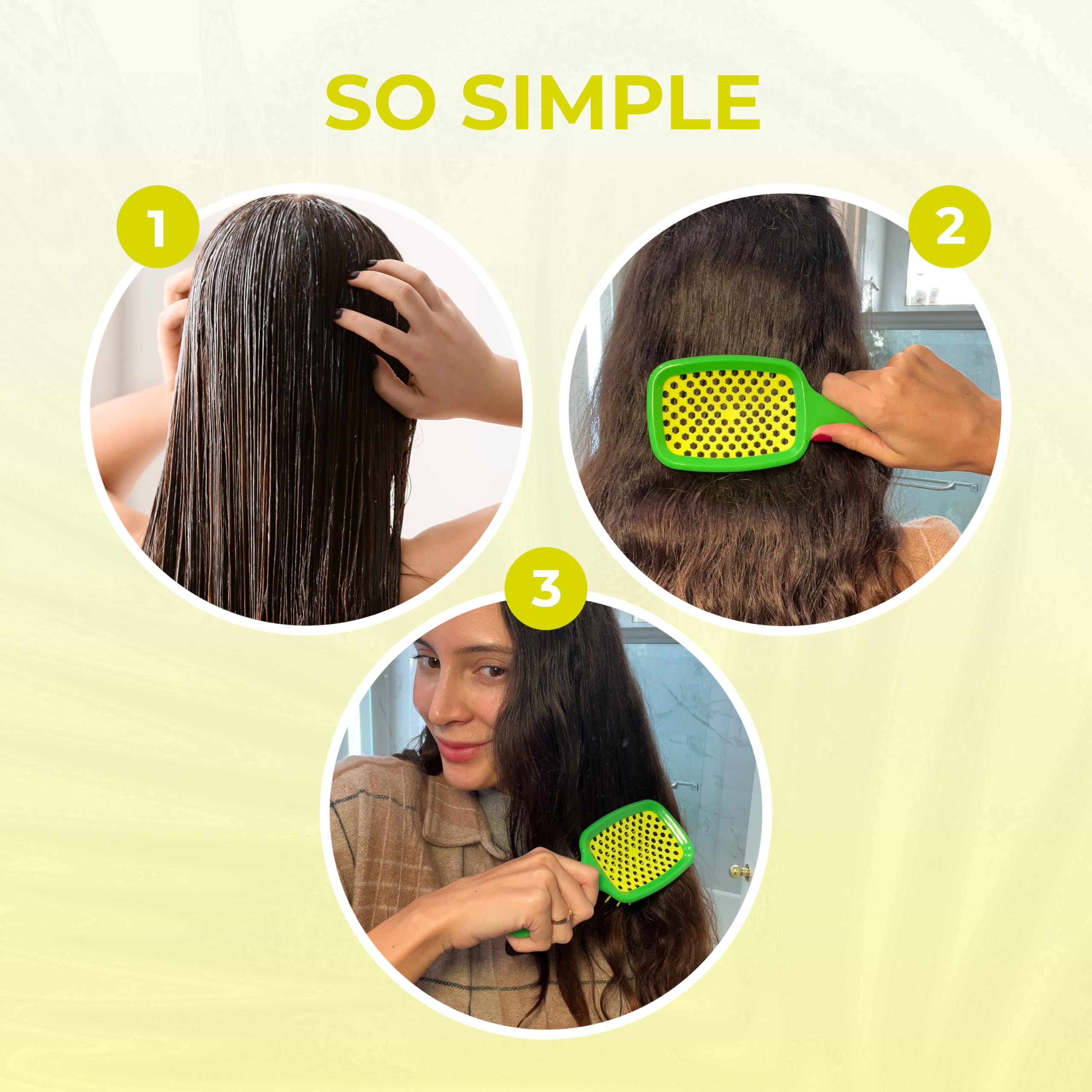 Foto 8 pulgar | Cepillo Desenredante Fhi Heat Unbrush Para Todo El Cabello Húmedo O Seco - Venta Internacional.