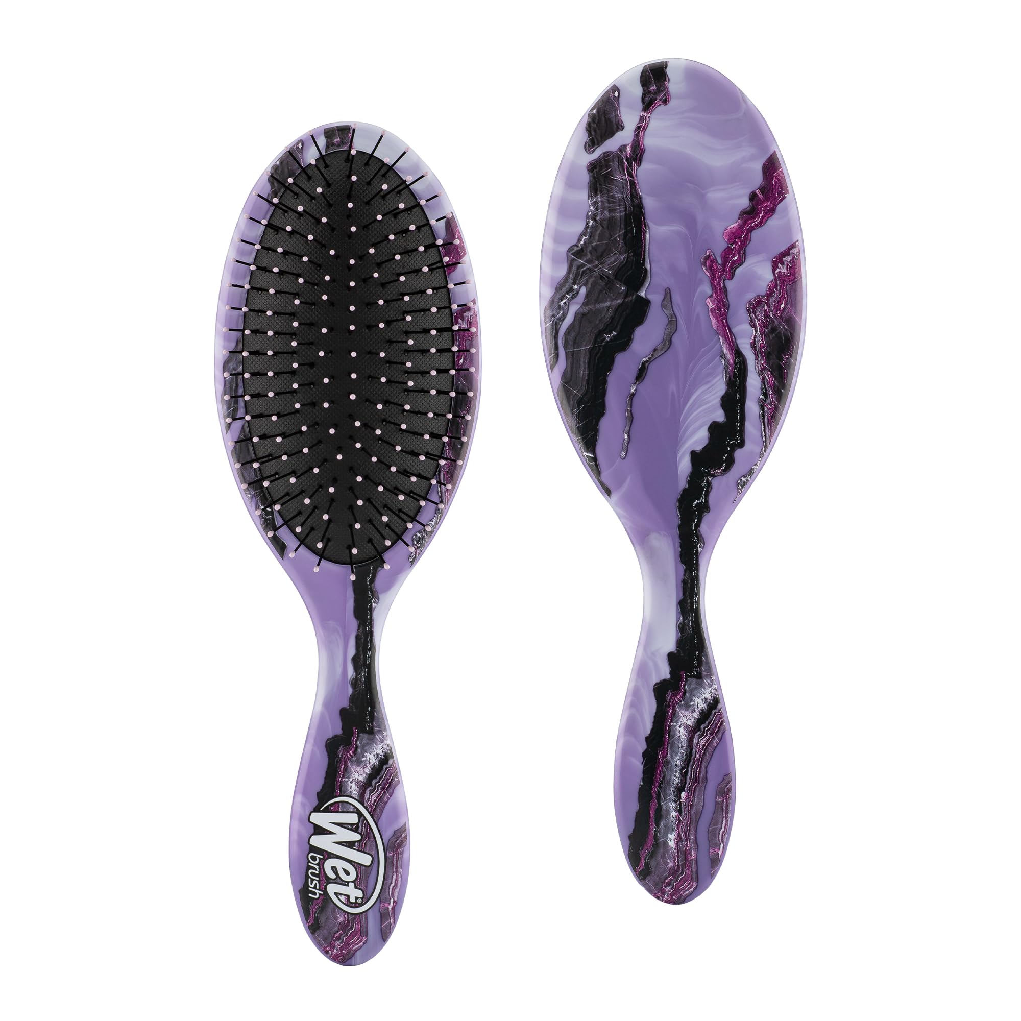 Foto 2 pulgar | Pincel Desenredante Wet Brush Original Purple Techno Stone - Venta Internacional.