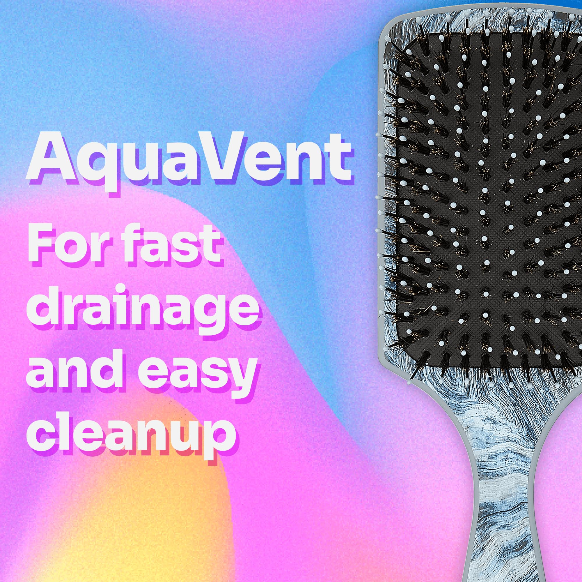 Foto 5 pulgar | Cepillo De Pelo Húmedo Con Forma De Paleta, Potenciador Del Brillo Con Aceite De Argán - Venta Internacional.