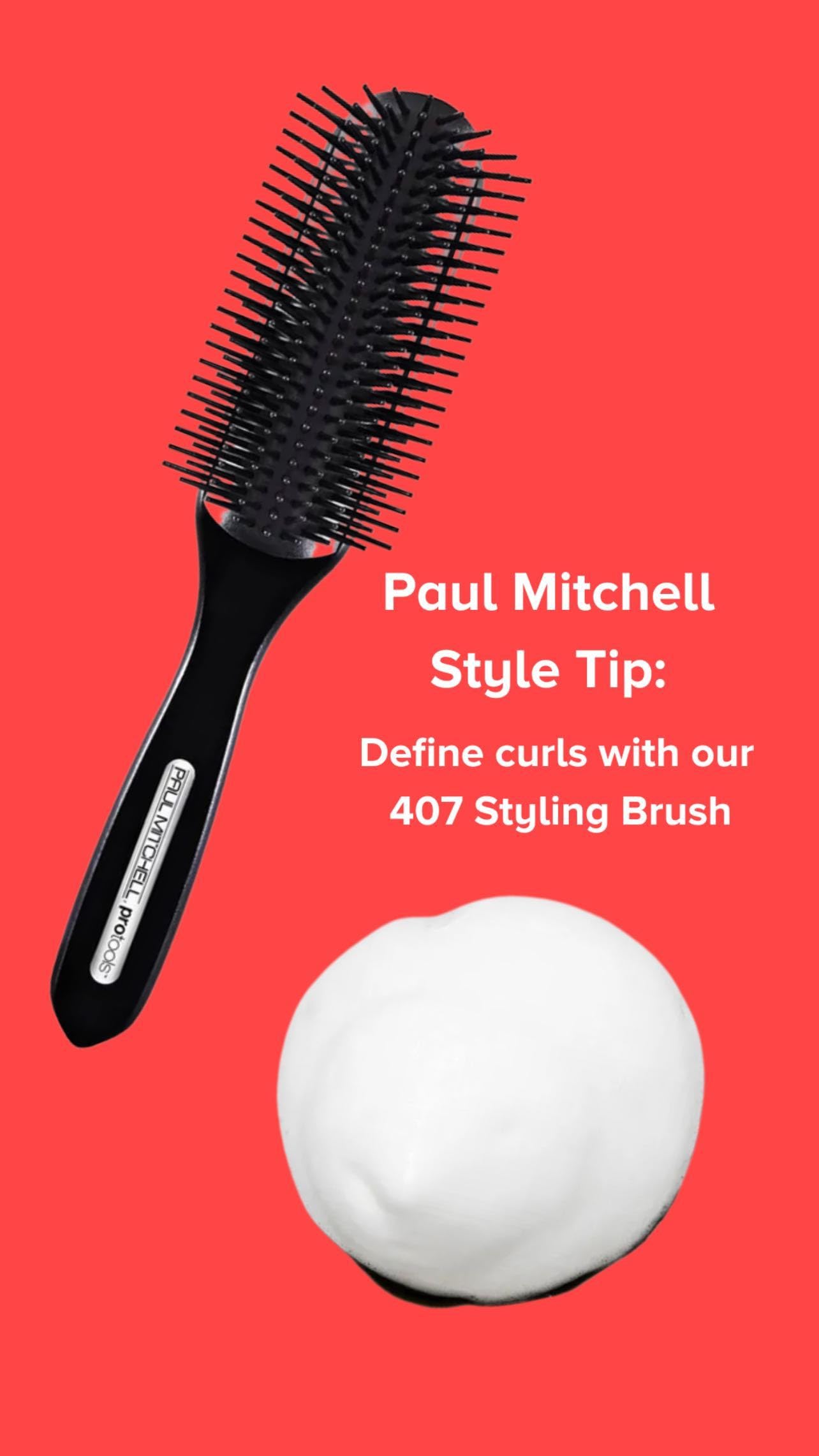 Foto 4 pulgar | Brocha De Peinado Paul Mitchell Pro Tools 407 Nylon Bristle - Venta Internacional.