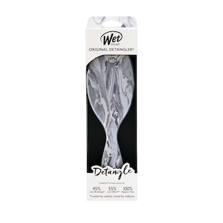 Foto 4 | Cepillo De Pelo Wet Brush Original Detangler Silver Marble - Venta Internacional.