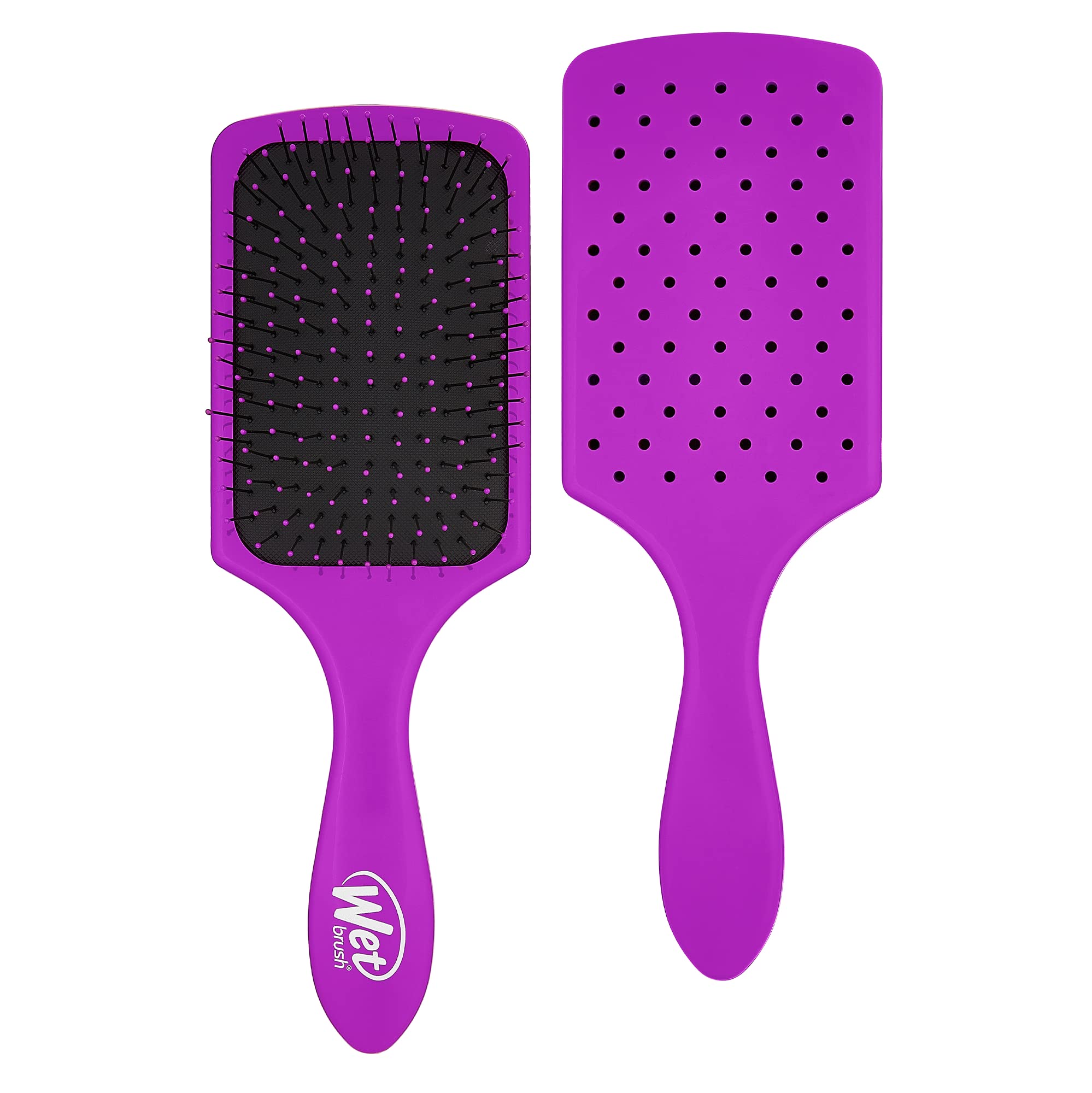 Foto 2 pulgar | Cepillo De Pelo Húmedo Con Forma De Paleta Desenredante Para Mujeres Y Hombres, Color Morado - Venta Internacional.