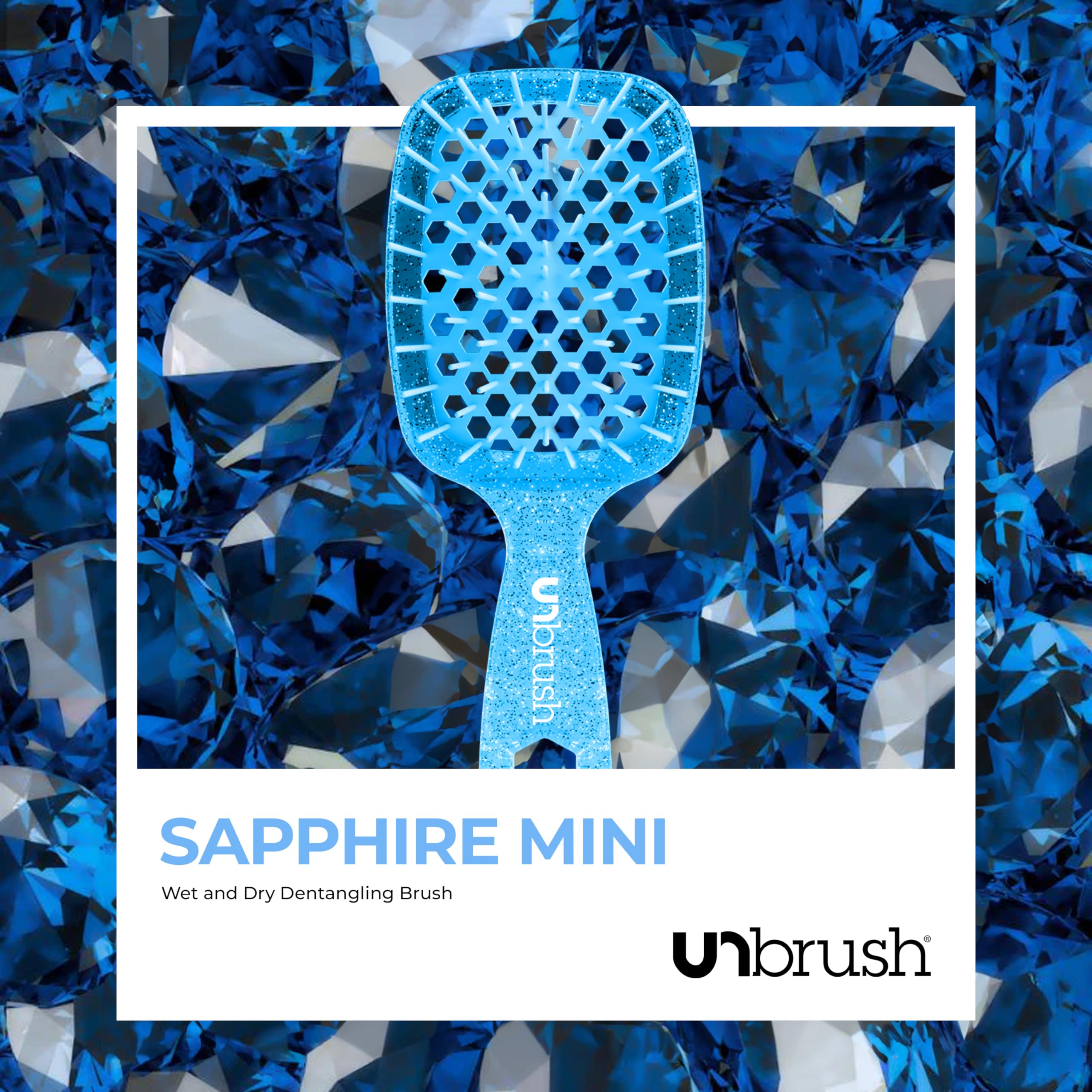 Foto 7 pulgar | Detangler Brush Fhi Heat Unbrush Mini Para Todo Tipo De Cabello - Venta Internacional.