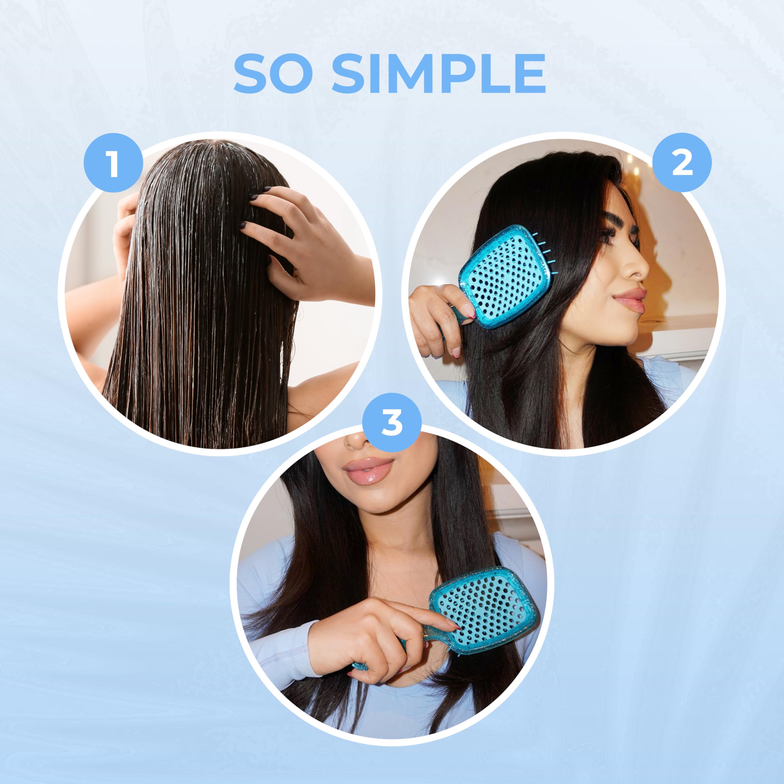 Foto 8 pulgar | Detangler Brush Fhi Heat Unbrush Mini Para Todo Tipo De Cabello - Venta Internacional.