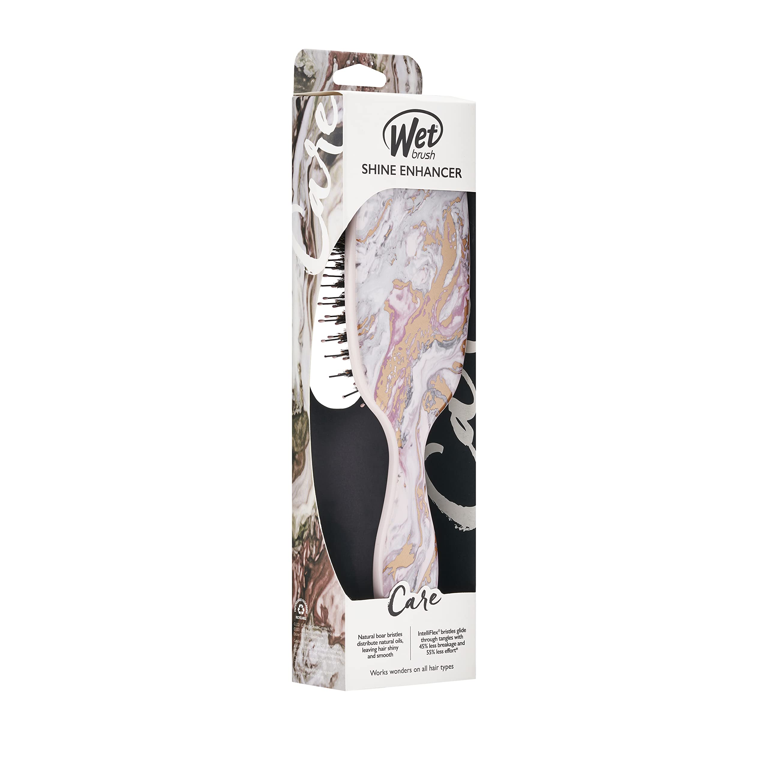 Foto 6 pulgar | Paddle Brush Wet Brush Shine Enhancer Mármol Bronce - Venta Internacional.