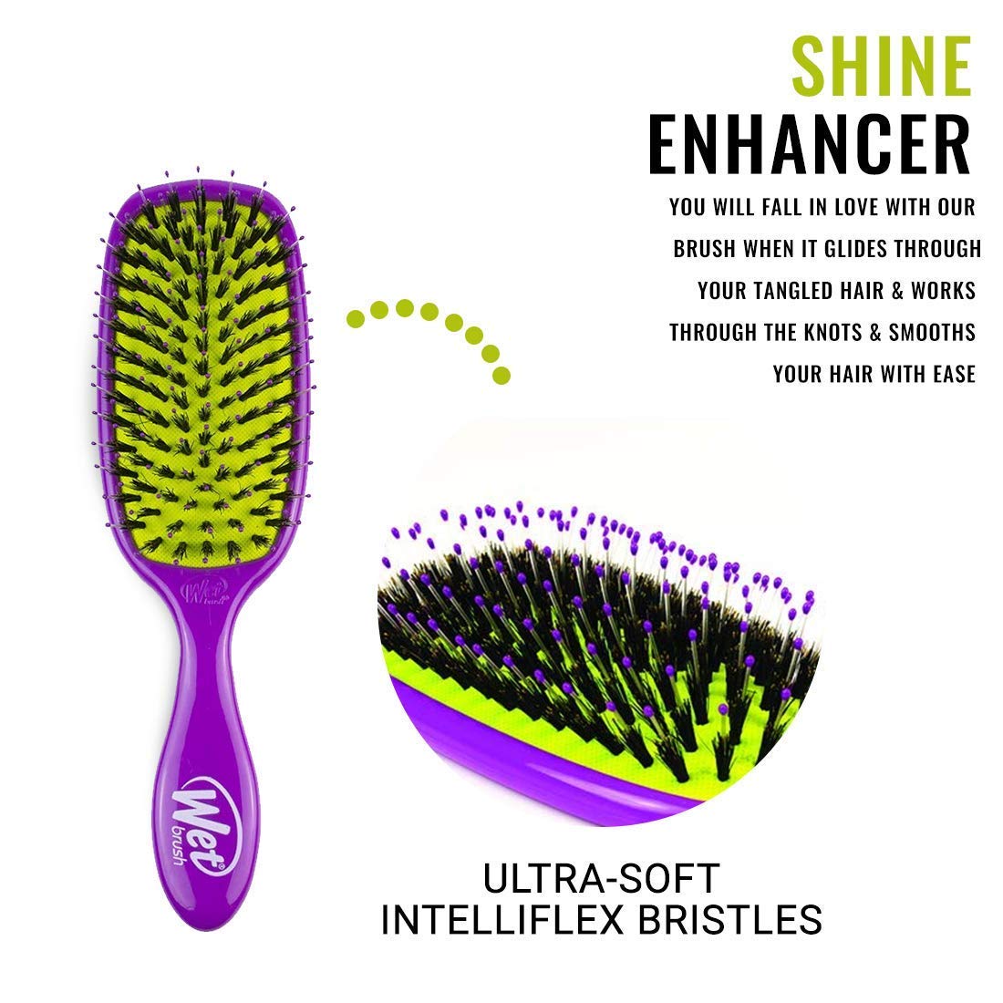 Foto 7 pulgar | Paddle Brush Wet Brush Shine Enhancer Mármol Bronce - Venta Internacional.