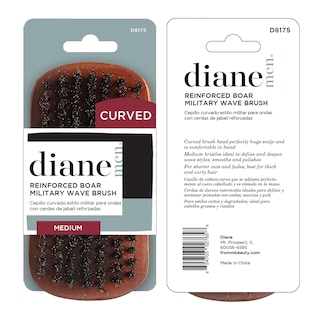 Foto 6 | Cepillo Wave Brush Diane Con Cerdas De Jabalí Reforzadas Y Curvas Para Hombre - Venta Internacional.