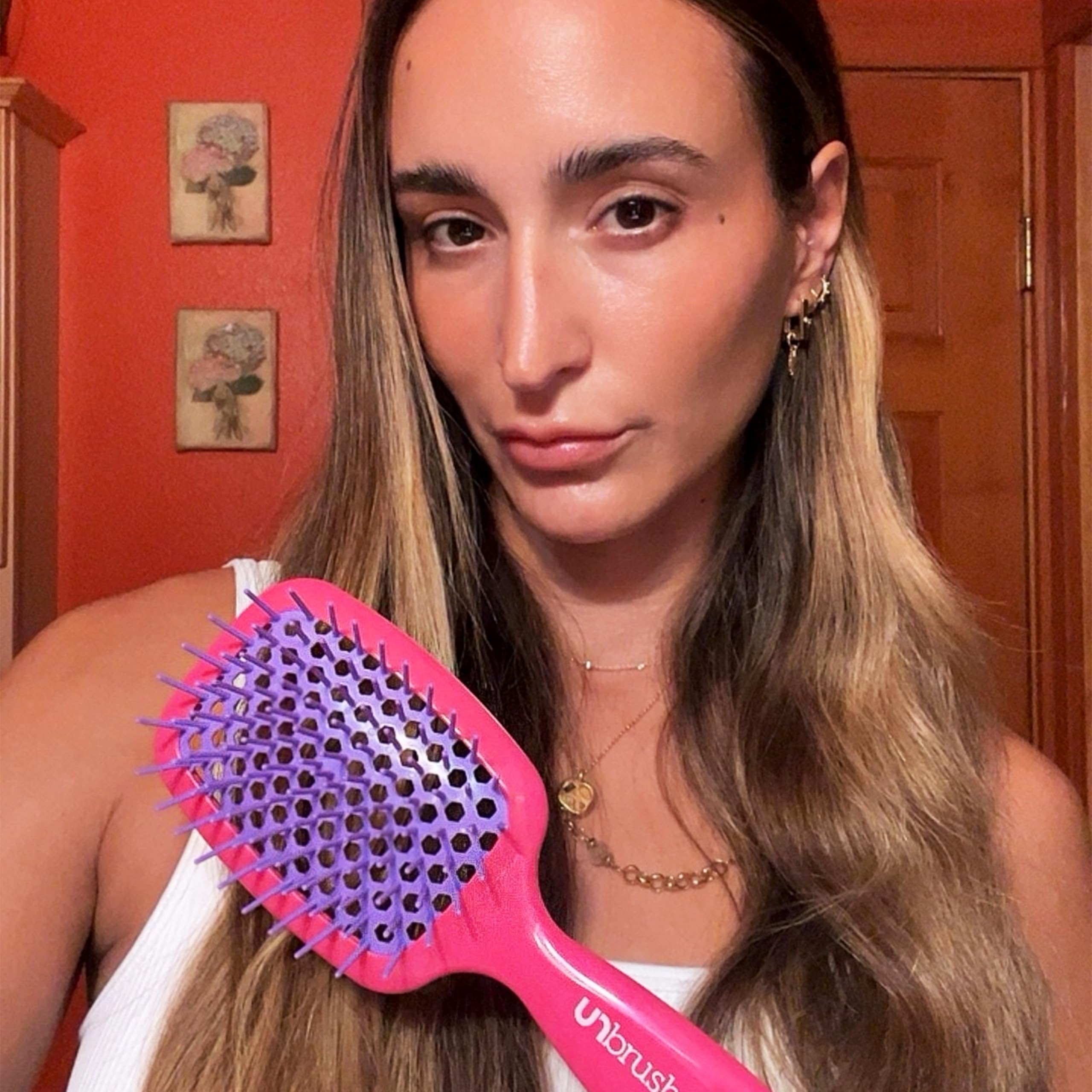 Foto 8 pulgar | Cepillo Desenredante Fhi Heat Unbrush Para Todo El Cabello Húmedo O Seco - Venta Internacional.