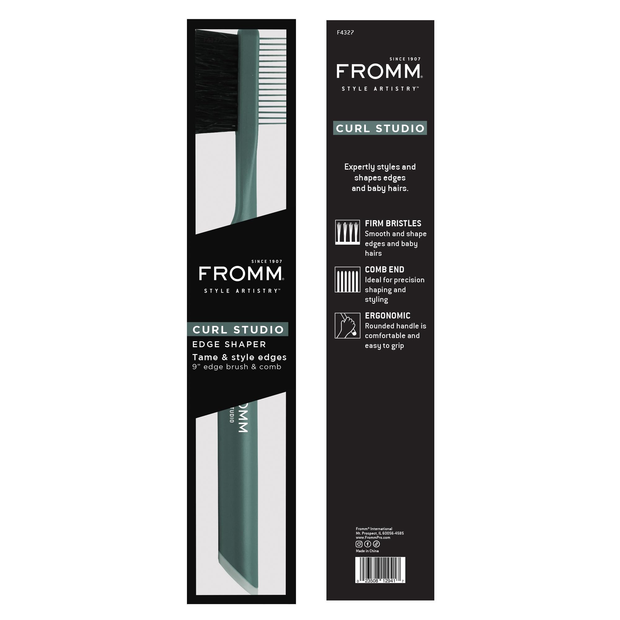 Foto 6 pulgar | Moldeador De Bordes Con Brocha Y Peine De Professional Curl Studio 9 - Venta Internacional.