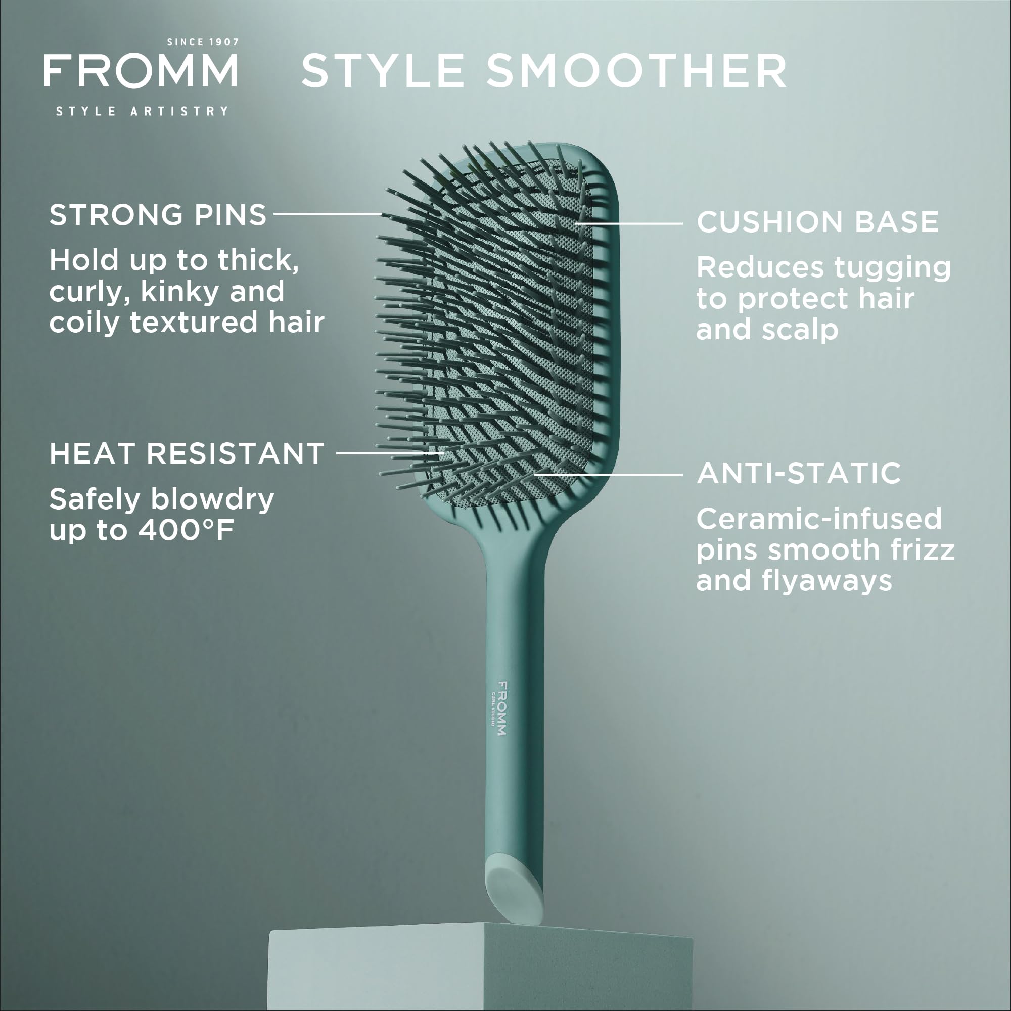 Foto 2 | Cepillo De Pelo Fromm Professional Curl Studio Style Smoother - Venta Internacional.