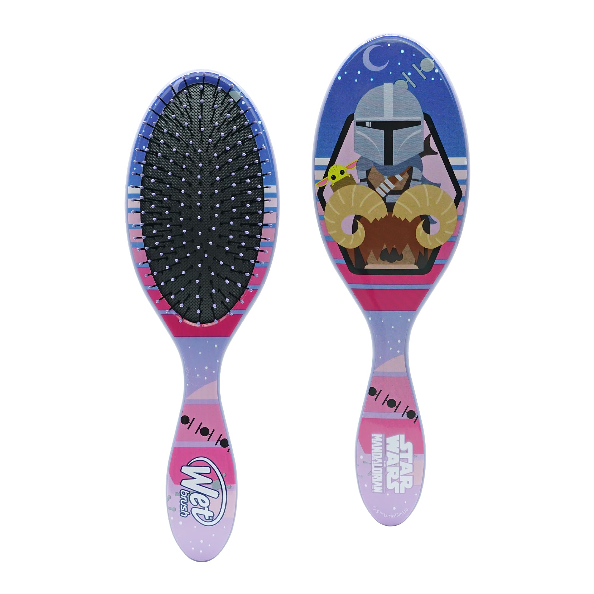 Foto 2 pulgar | Cepillo De Pelo Wet Brush Mandalorian Detangler Mando - Venta Internacional.