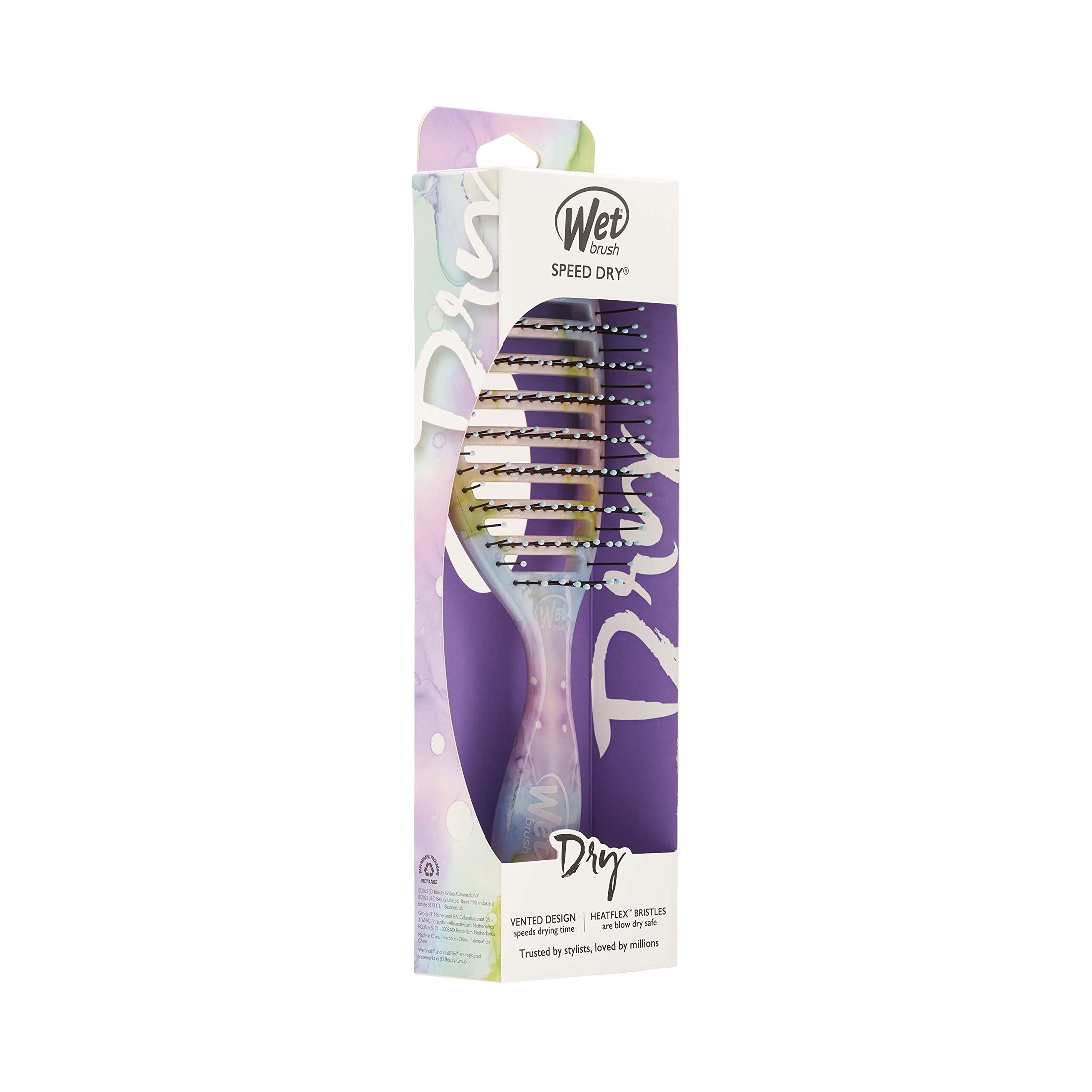 Foto 6 pulgar | Cepillo Para Cabello Wet Brush Speed Dry Splatter Color Wash - Venta Internacional.