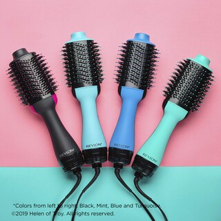 Foto 3 | Secador de Pelo Y Voluminizador Hot Air Brush Revlon One Step Blue - Venta Internacional