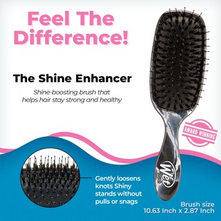 Foto 2 | Paddle Brush Wet Brush Shine Enhancer Mármol Onyx - Venta Internacional.