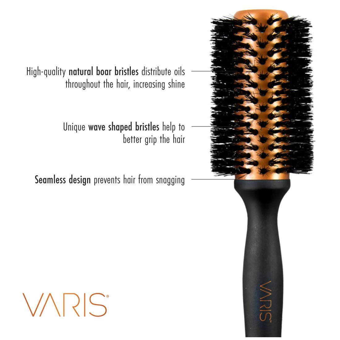 Foto 6 pulgar | Cepillo Varis Boar Brush Medium - Venta Internacional.