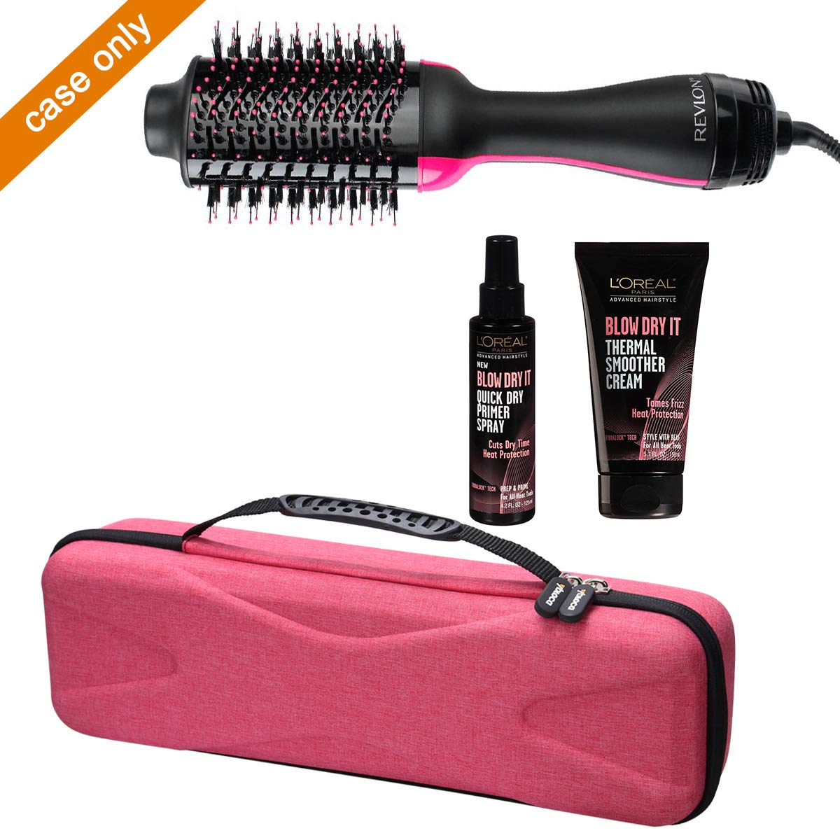 Foto 6 pulgar | Funda De Viaje Aproca Para Secador De Pelo Revlon One-step Voluminizer Hot Air Brush - Venta Internacional.