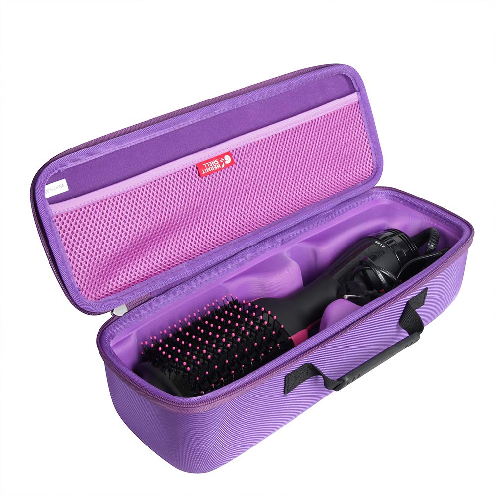 Foto 2 pulgar | Funda De Viaje Hermitshell Para Secador De Pelo Revlon One-step, Color Morado - Venta Internacional.