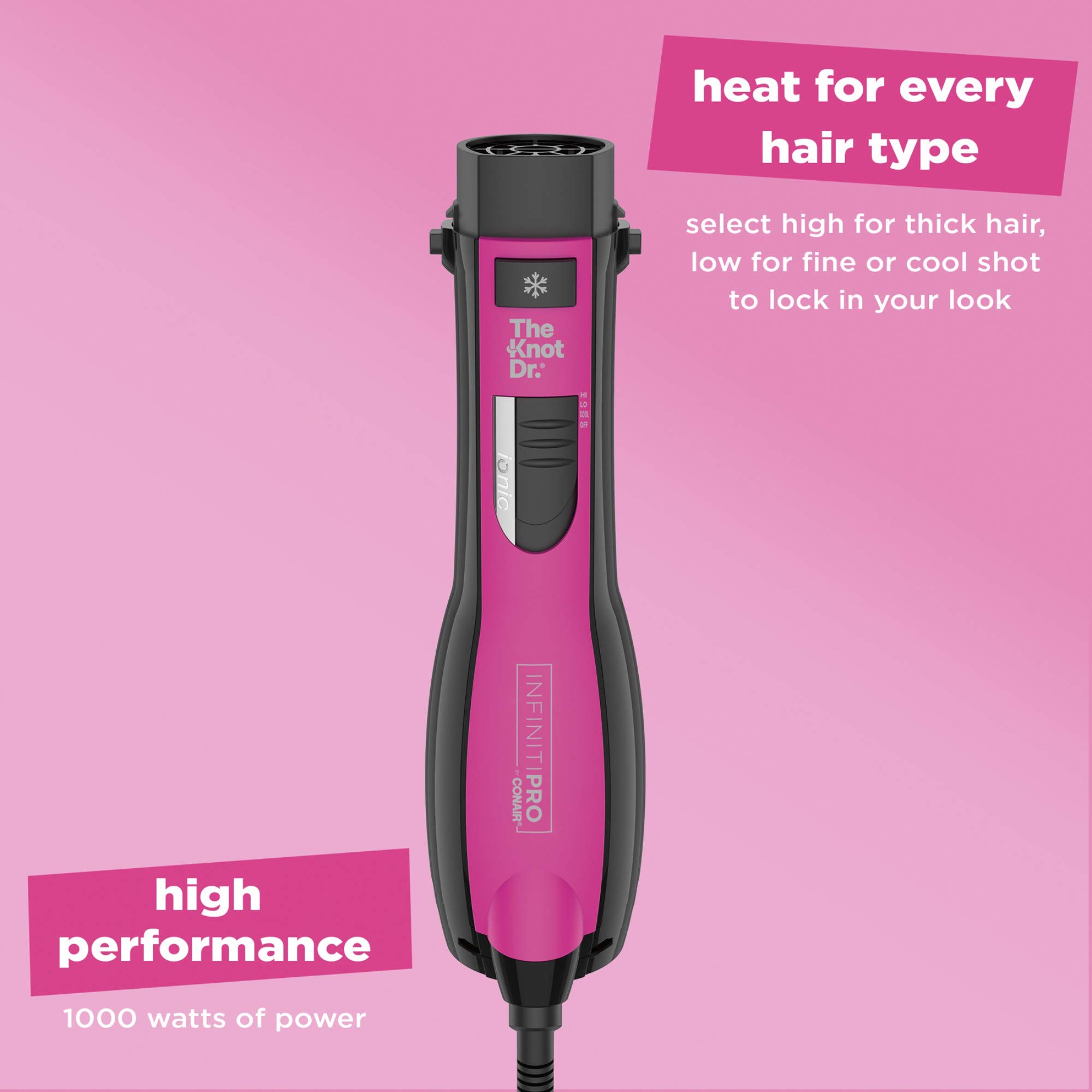 Foto 5 pulgar | Secadora de Pelo y Cepillo de Aire Caliente Conair The Knot Dr. All-in-One - Venta Internacional