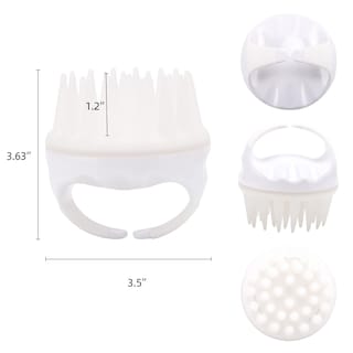 Foto 2 | Cepillo De Champú Btyms De Silicona Extralargo Para El Cuero Cabelludo - Venta Internacional.