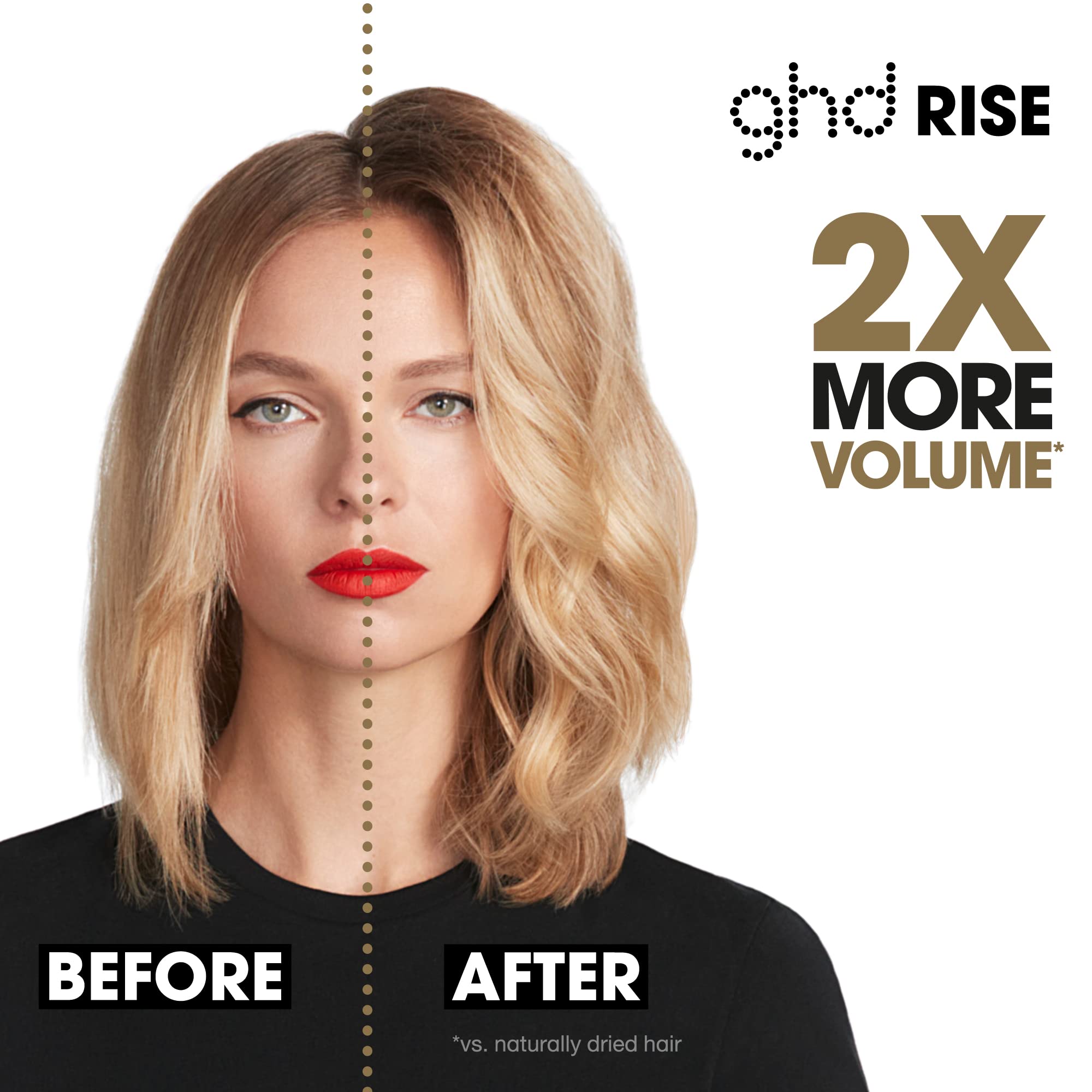 Foto 4 | Cepillo De Pelo Hot Air Ghd Rise Professional, Voluminizador, Negro - Venta Internacional.