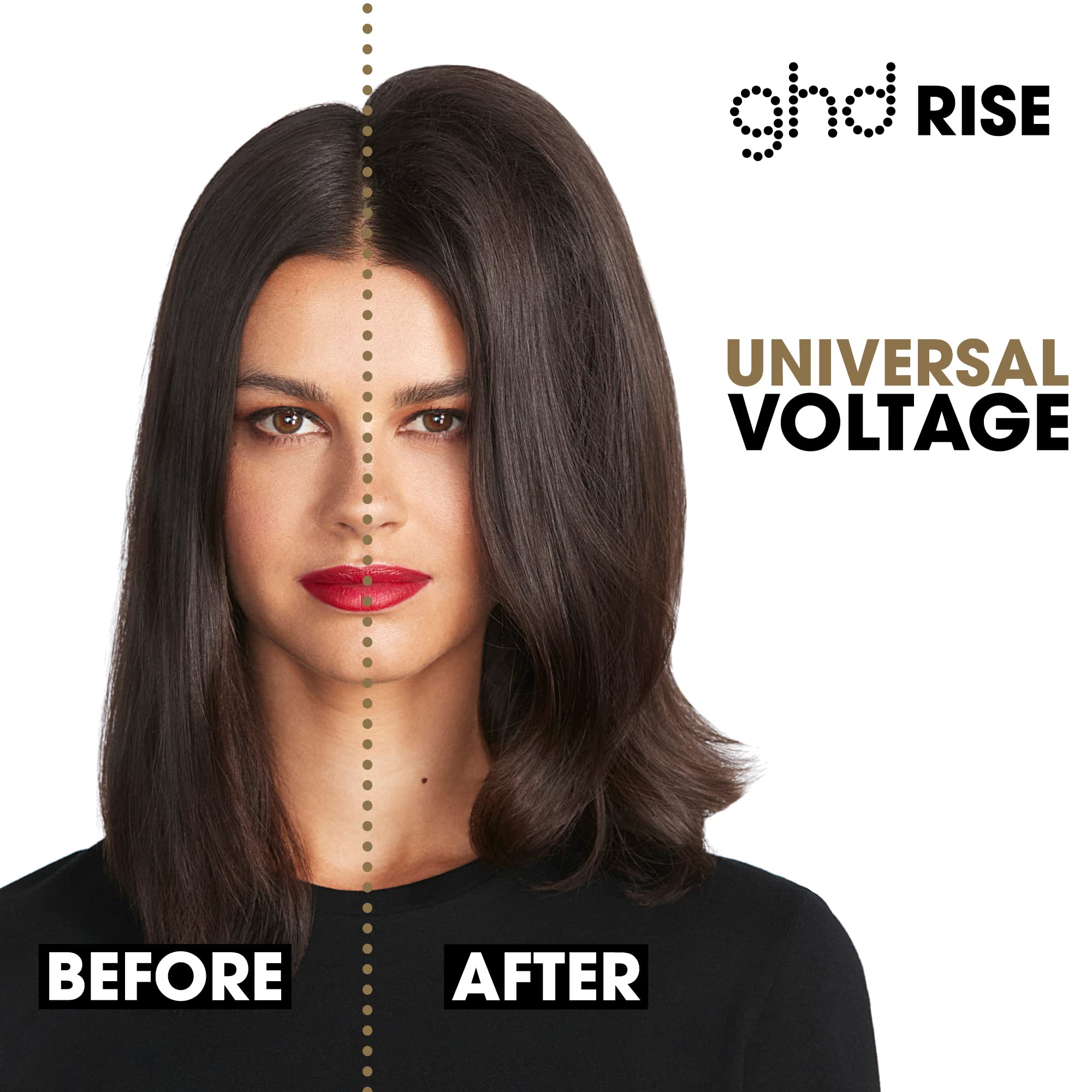 Foto 5 | Cepillo De Pelo Hot Air Ghd Rise Professional, Voluminizador, Negro - Venta Internacional.