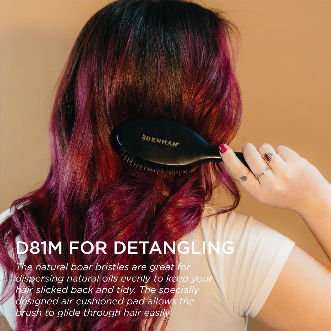 Foto 4 pulgar | Cepillo De Pelo Denman Style And Shine D81m Para Lucir Una Espalda Lisa - Venta Internacional.
